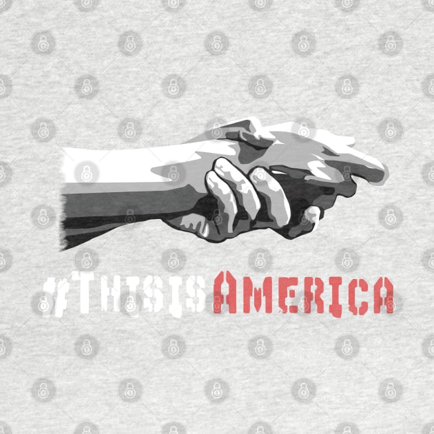 This Is America Anti Racism T-Shirt by MasliankaStepan